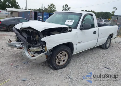 2001 Chevrolet Silverado 1500 из США, поврежденный, VIN 1GCEC14W11Z111266